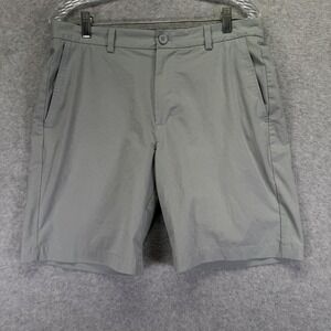 Vineyard Vines Breaker Shorts Mens 33 Gray 8in Performance Chino Stretch Casual